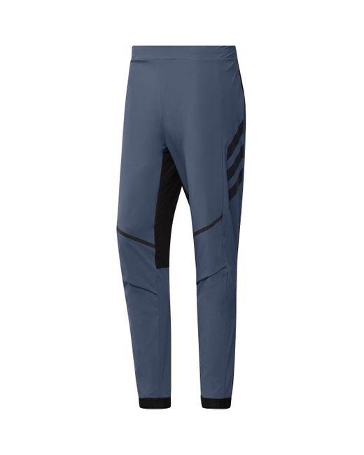 Adidas Blue Terrex Agravic Hybrid Trail-running Pants for men