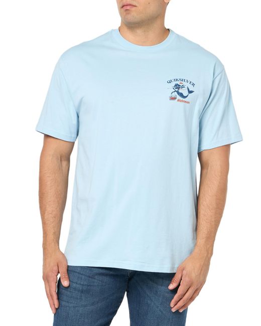Quiksilver Blue Mer Maiden Short Sleeve Tee Shirt for men
