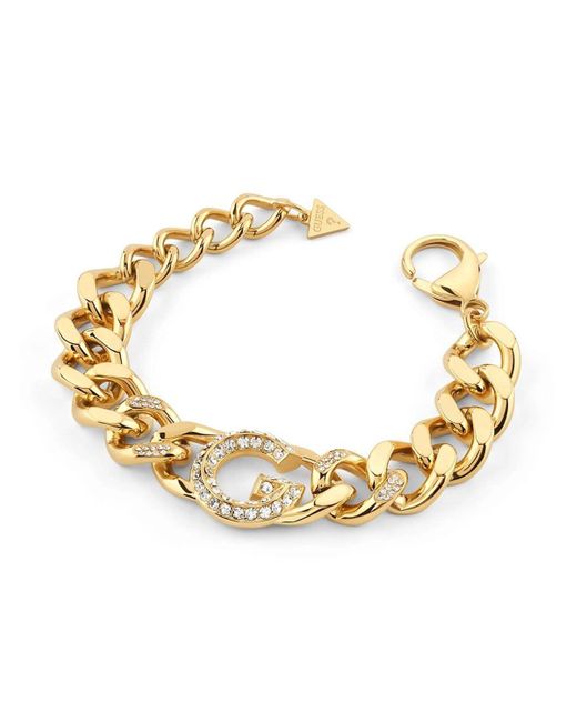 Guess Armband Roestvrij Staal Jubb05433jwygs in het Metallic