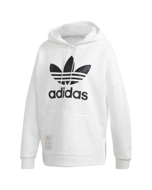 Adidas Originals Superstar 50 Boyfriend Hoodie Gk1718 Size L White