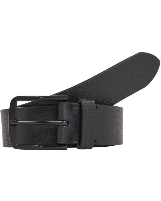 Calvin Klein Black Belt Classic Flat Leather for men