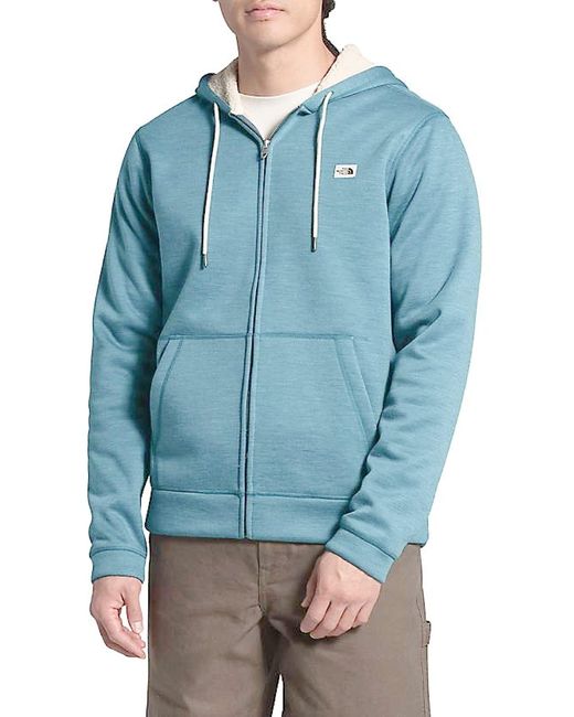 The North Face Blue Sherpa Patrol Full Zip Hoodie for men
