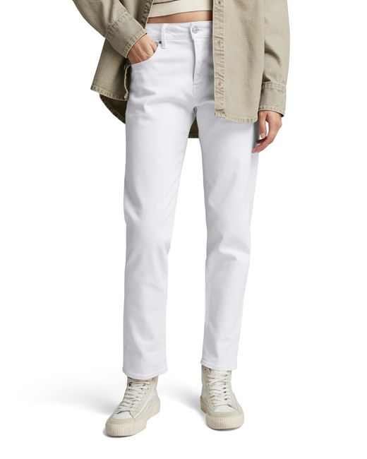 G-Star RAW Kate Boyfriend Jeans Jeans ,wit in het White