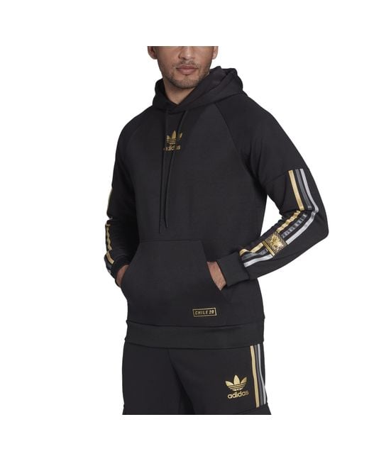 Originals Chile20 Pull à capuche pour homme Adidas pour homme en coloris Black