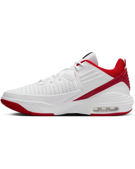 Nike Aura 5 Basketbalschoen White/gym Red/black 42.5 in het Gray voor heren