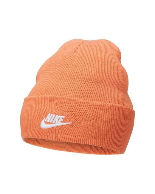 Cappello Cuffia Invernale Cappellino Arancio Salmone Sport Taglia Unica Adulto di Nike in Orange