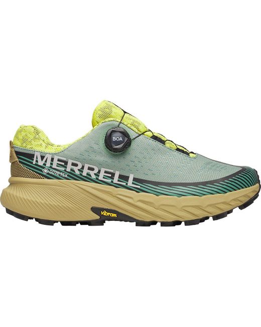 Merrell Agility Peak 5 Boa GTX -Sneaker in Green für Herren