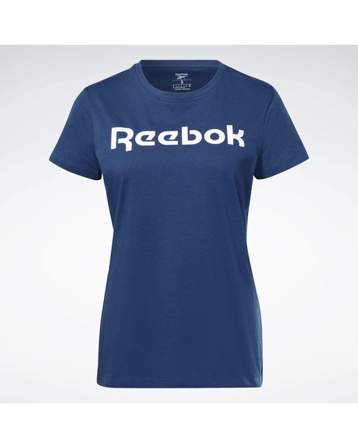 hovedsagelig Instruere pessimist Reebok Graphic Training Workout Elements T-shirt in Blue | Lyst UK