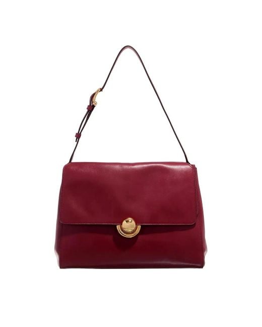 Furla Red Schultertasche Domus Rubino M