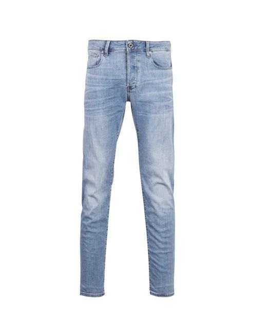 G-Star RAW Blue 3301 Slim Jeans for men