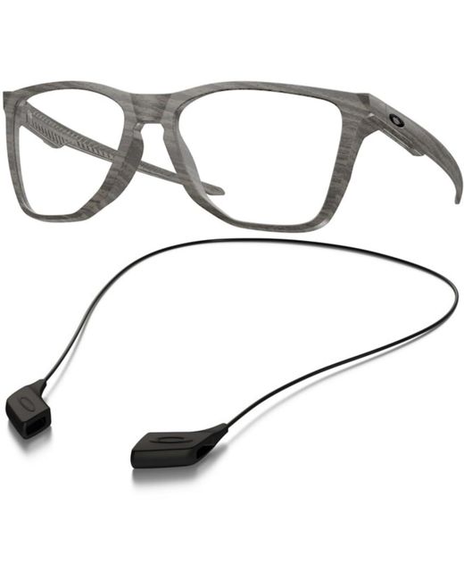 Oakley Ox8058 Eyeglasses Bundle Ox 8058 805803 The Cut Satin Woodgrain