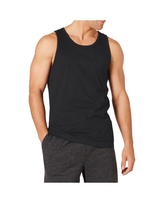 Sweat-Shirt À col Rond et ches Longues Amazon Essentials pour homme en coloris Black