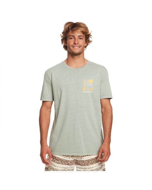 Quiksilver T-Shirt for - T-Shirt - Männer - XL in Gray für Herren