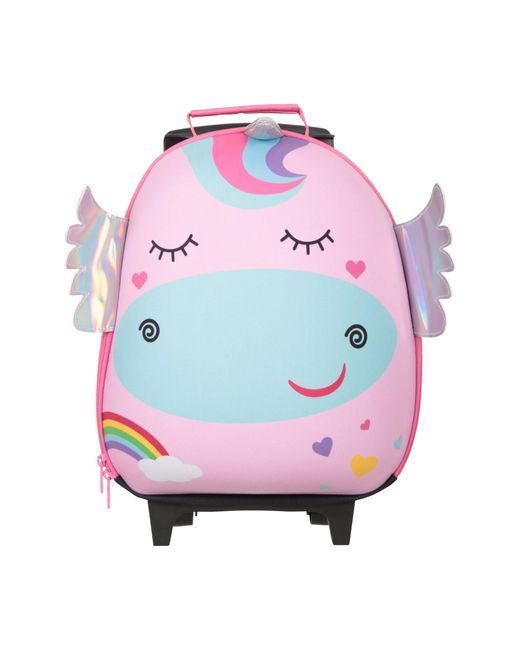 Mountain Warehouse Pink Animal Design Daypack Luggage Case With Grab Handle & Carry Strap - All Season