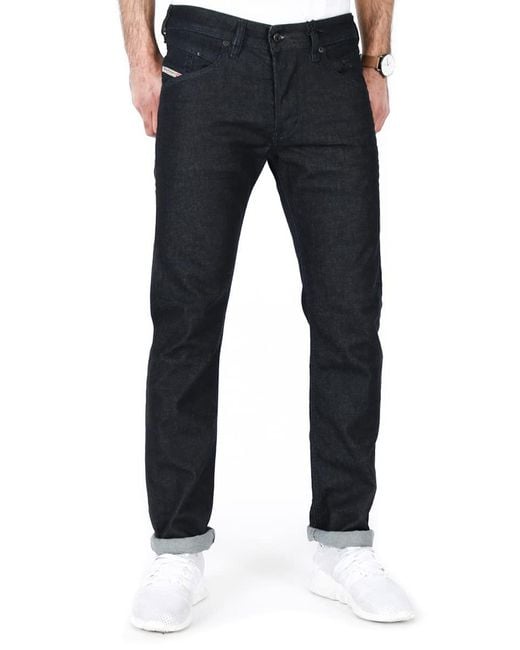 DIESEL Tapered-fit-Jeans Regular Slim Stretch Hose in Blue für Herren