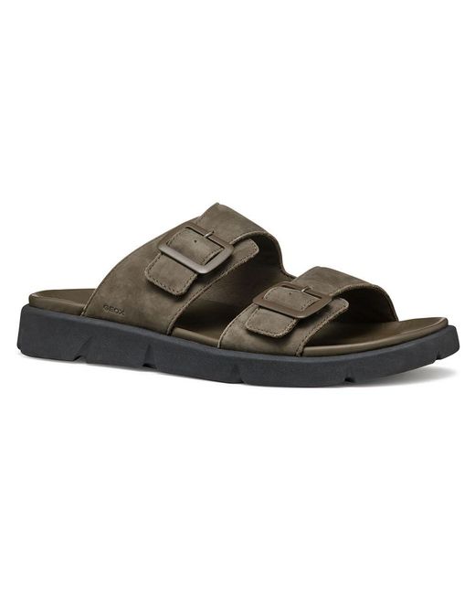 Geox U XAND 2S A Slide Sandal in Brown für Herren