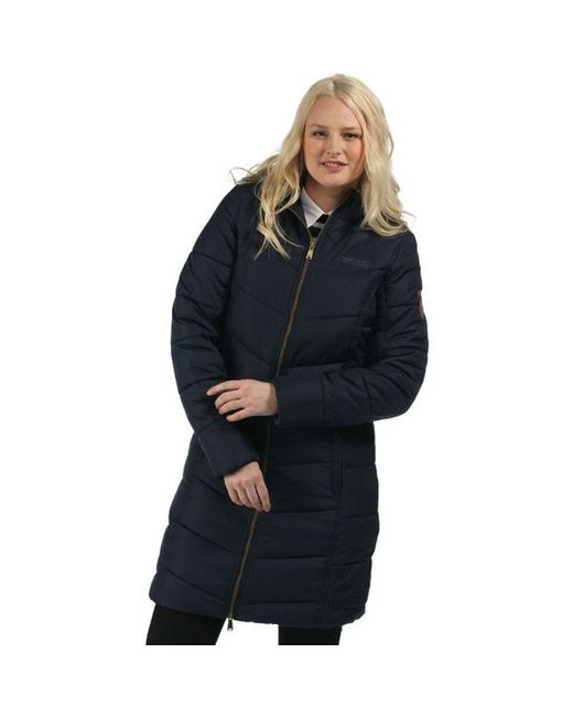 Regatta Blue Fearne Ii Parka Jacket 28 Navy