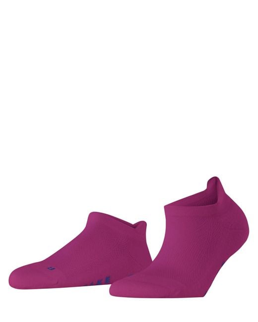 Falke Purple Sneakersocken Cool Kick Sneaker W SN weich atmungsaktiv schnelltrocknend kurz einfarbig 1 Paar