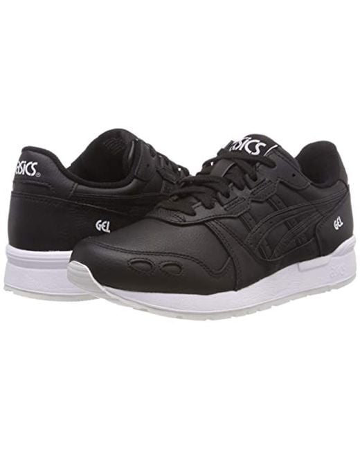 asics lyte trainer black