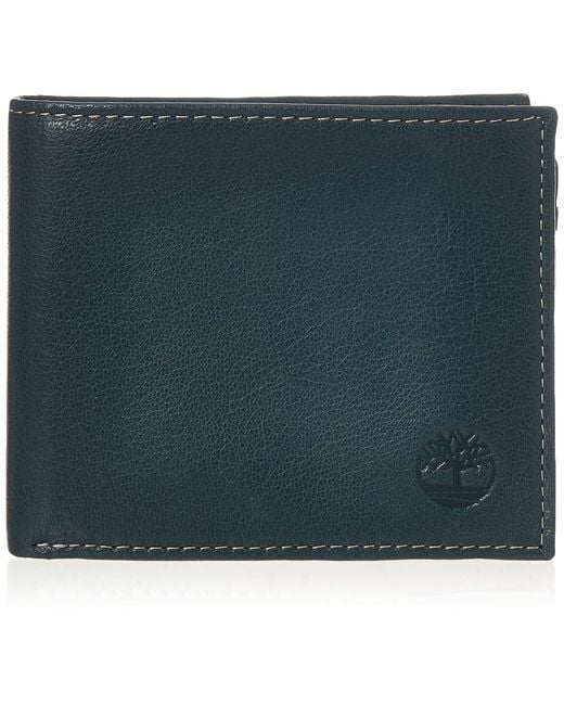 Timberland Blix Slimfold Leather Wallets in Navy (Blue) for Men - Save 26%  | Lyst