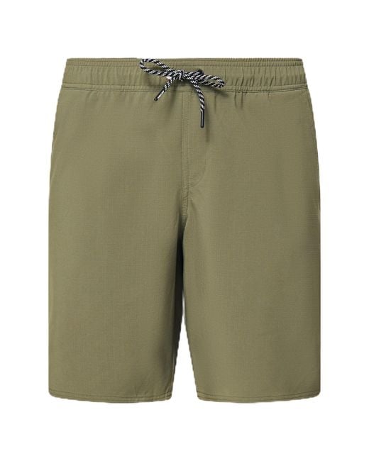 Oakley Men's Green Transport Hybrid Packable Short 19