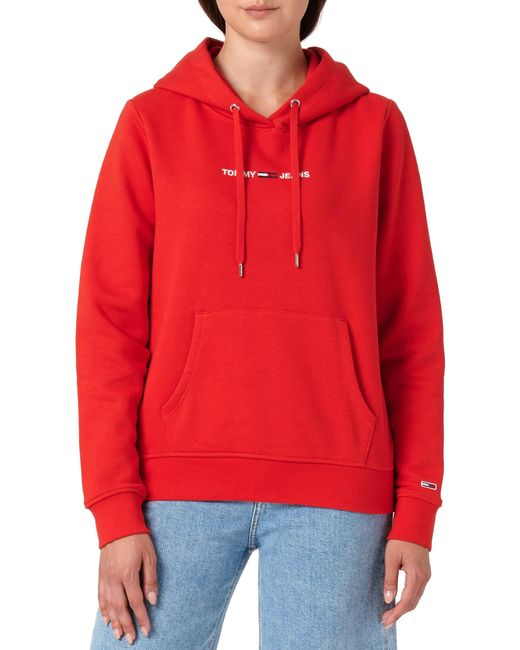 Tommy Hilfiger Red Dw0dw10132 Sweatshirt
