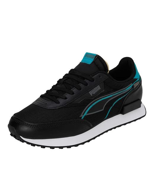 Scarpe da ginnastica Nero/Blu Uomo Future Rider Twofold di PUMA in Black da Uomo