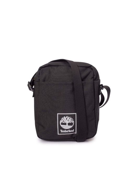 Timberland Black Shoulder Bag With Front Pocket