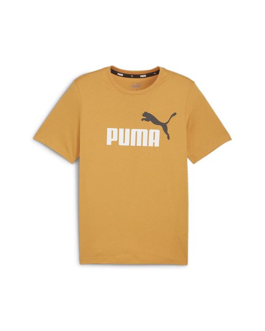 PUMA Yellow 586759-96 T-shirt Ginger Tea for men