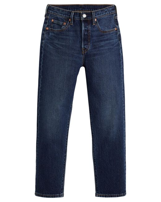 Levi's 501 Crop Jeans Voor in het Blue
