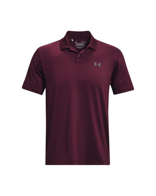 Under Armour Purple Ua Performance 3.0 Polo Shirt Short-sleeved, for men