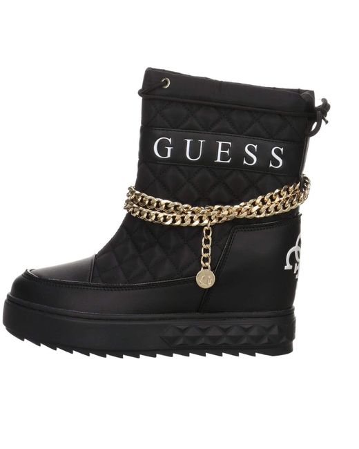 Guess Vrouwen S Boots Fl8frb Zwart 37 Eu in het Zwart - Lyst