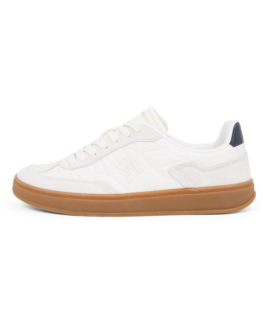 Tommy Hilfiger Black Court Sneaker Heritage Low Top