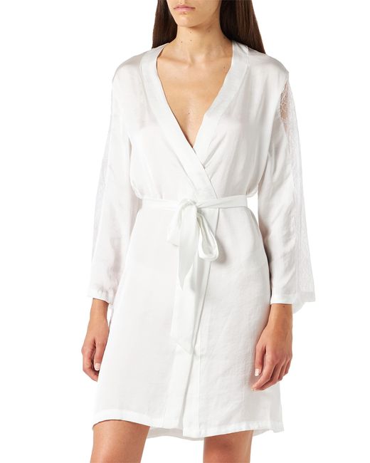 Women'secret Korte Badjas En Kimono in het White