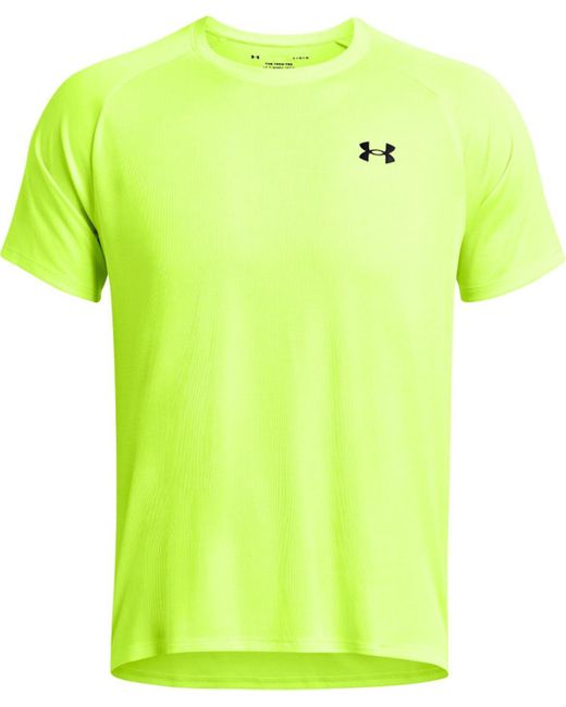 Under Armour ® T-Shirt UA TECH TEXTURED SS in Green für Herren