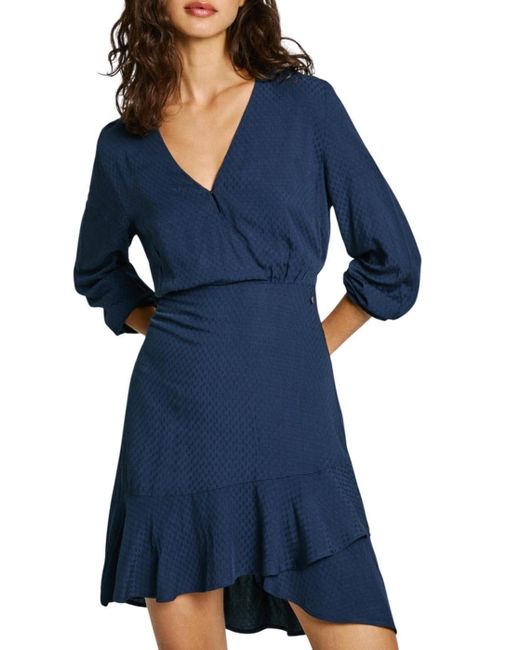 Pepe Jeans Blue Kendall Kleid