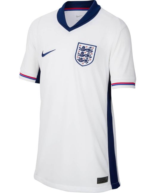 Nike Ent Df Stad Jsy T-shirt Wit/blue Void 134/140 in het White