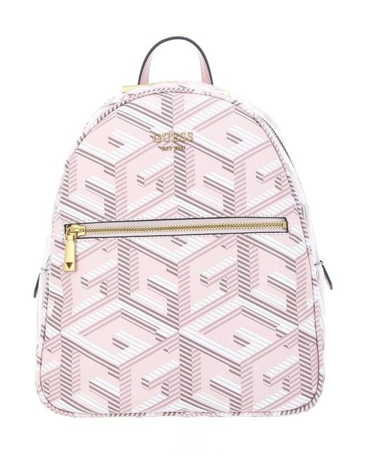 Guess Pink Vikky Backpack Bag