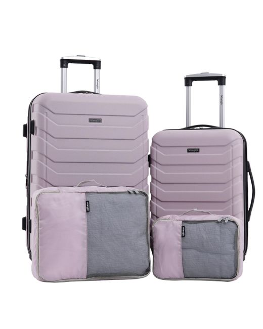 Wrangler Purple Miami Luggage & Packing Cubes