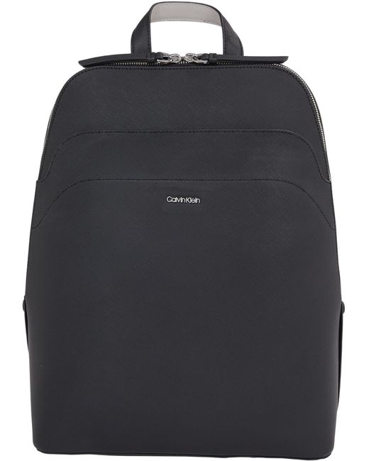 Business Backpack_Saffiano K60K611676 Calvin Klein en coloris Black
