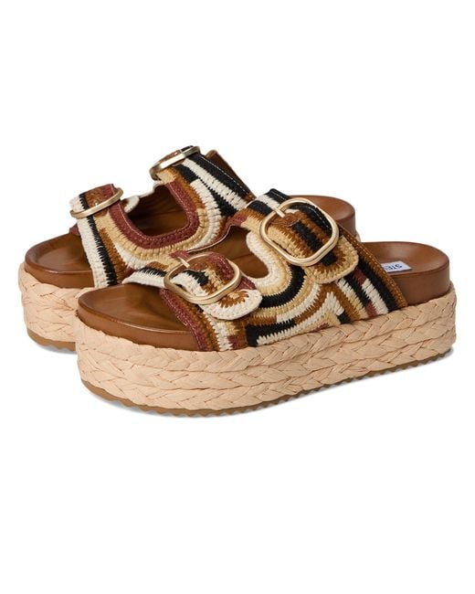 Steve Madden Metallic Klare Wedge Sandal