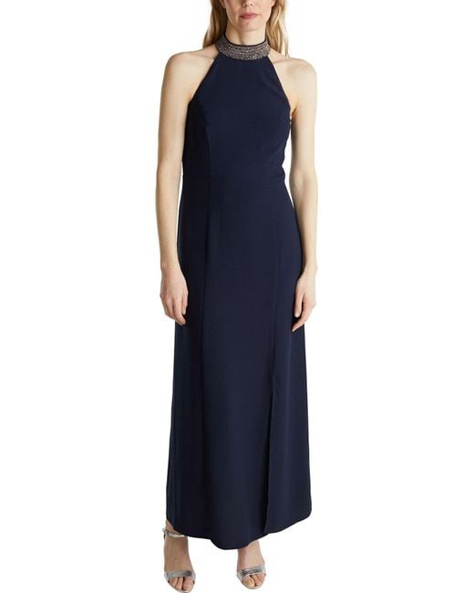 Esprit Collection 040EO1E340 Kleid in Blau | Lyst DE