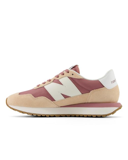 New Balance Pink 237 Sneaker