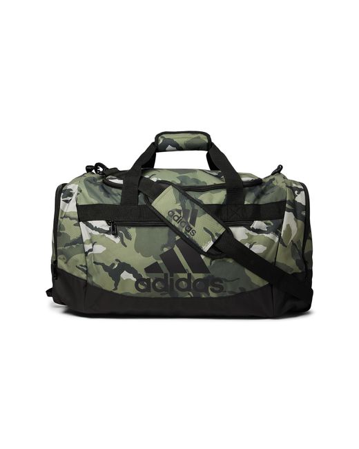 Adidas Black Defender 4 Medium Duffel Bag