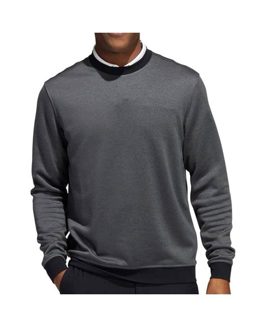 Adidas Gray Go-to Crewneck Pullover for men