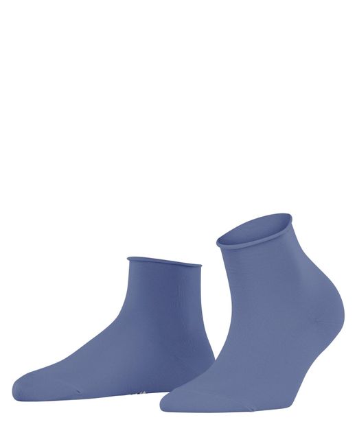 Cotton Touch W Sso sottili tinta unita 1 paio di Falke in Blue
