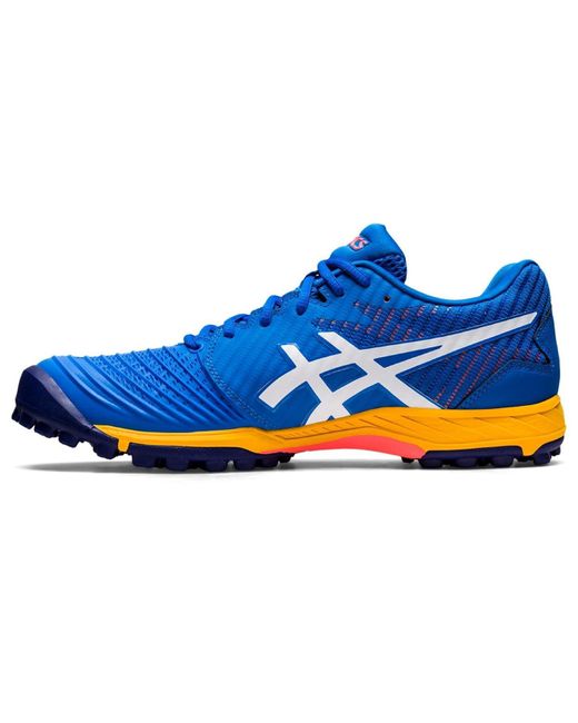 Asics S Field Ultimate Hockey Shoes Trainers Electirc Blue/white 6 for men