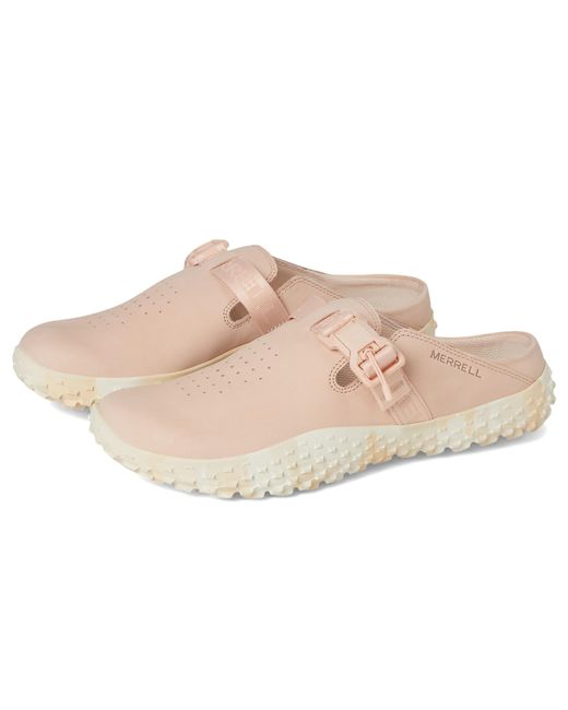 Merrell Black Wrapt Slide Nubuck Sandalen