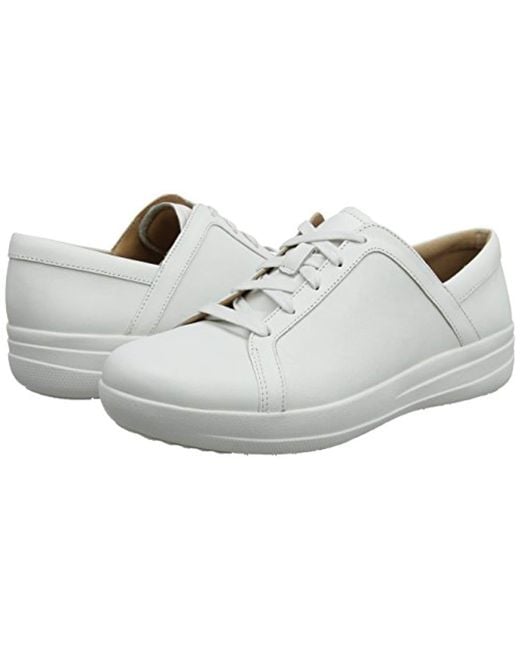 fitflop leather trainers
