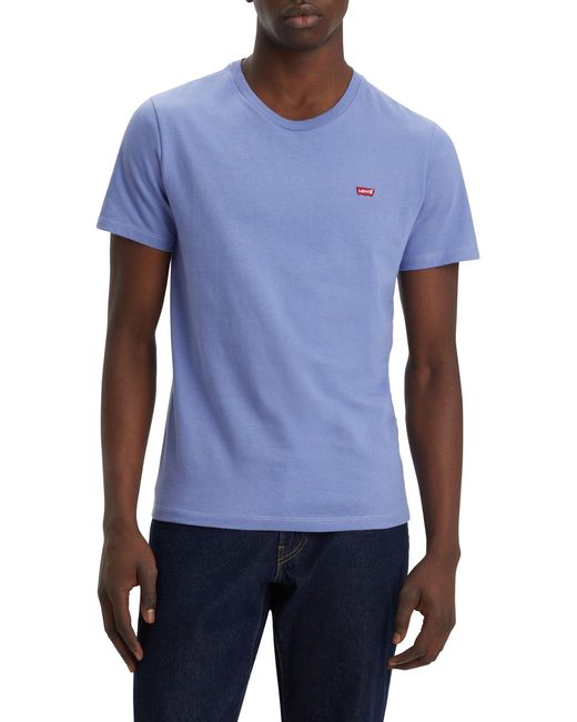 Levi's Blue Ss Original Hm Tee T-shirt for men
